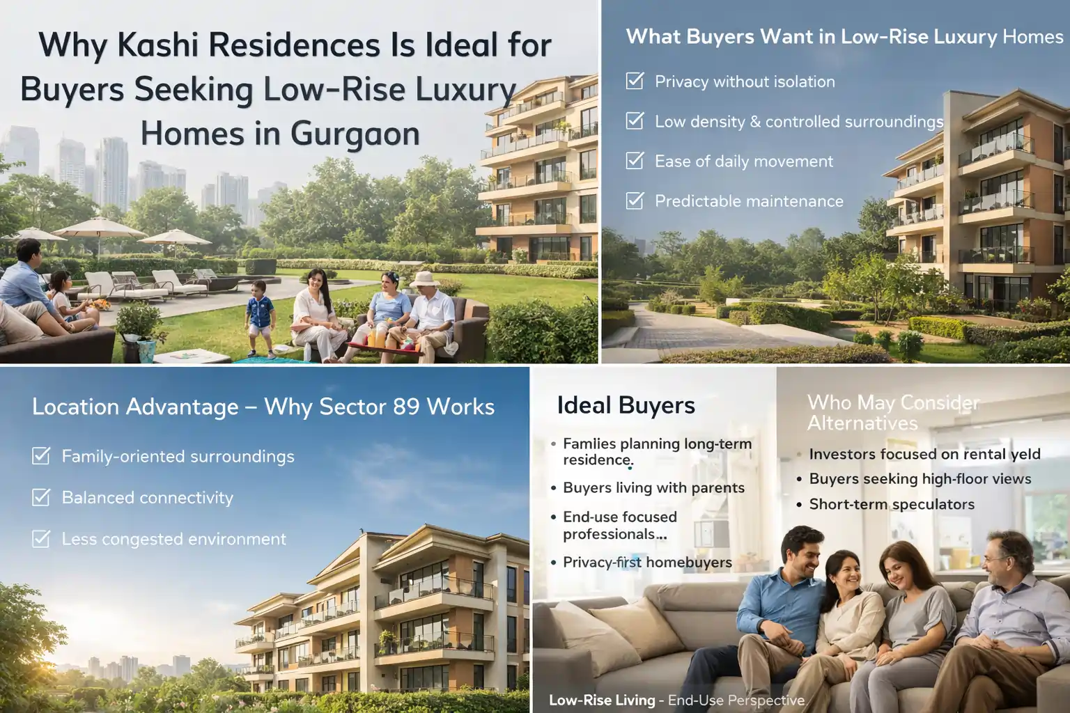 Kashi Residences Luxury low-rise living